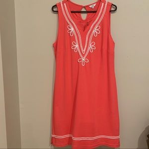 Coral dress